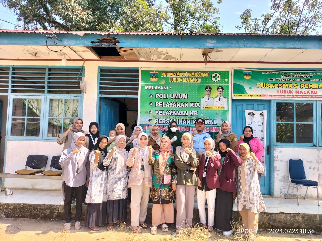 Hari Pertama PIN Polio 2024 Solok Selatan