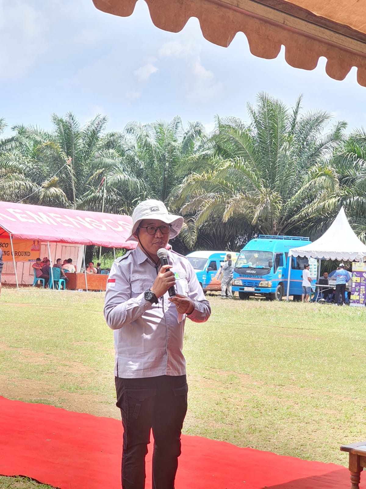 Dinas Kesehatan mengadakan Screening Kesehatan Jiwa di Camping Ground Sangir Balai Janggo