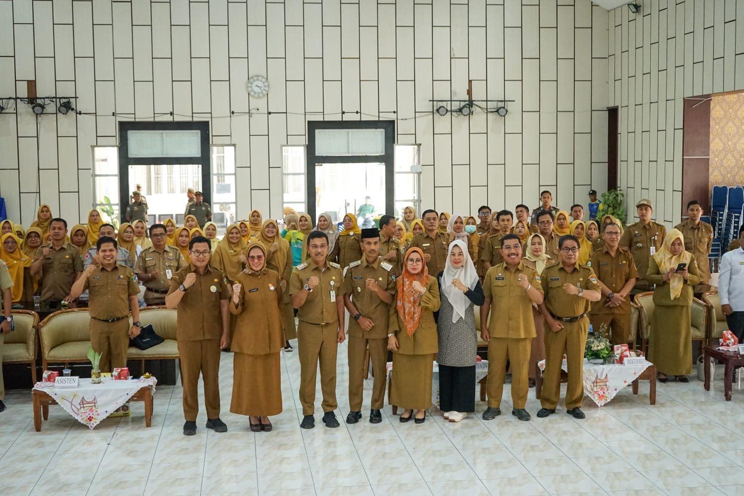 Kedatangan Kepala Dinas Kesehatan Provinsi Sumatera Barat di Kabupaten Solok Selatan