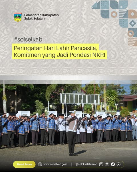 Peringatan Hari Lahir Pancasila, Komitmen yang Jadi Pondasi NKRI